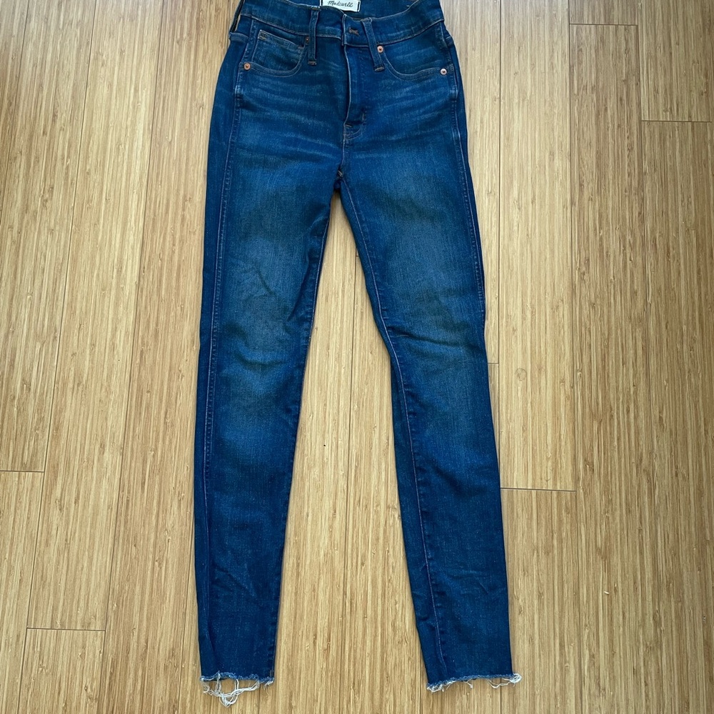 Madewell 9” High Rise Skinny Jeans Size 25